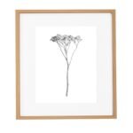 QUADRO DECORATIVO FOLHAGEM EM MDF E VIDRO