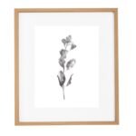 QUADRO DECORATIVO BOTÂNICO EM MDF E VIDRO