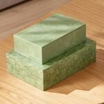 CAIXA PEQUENA EM MDF E CANVAS
