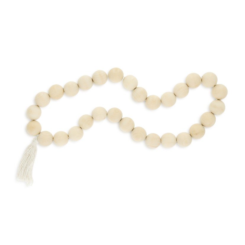 20714-2 COLAR DECORATIVO BOHO EM MADEIRA - Imagem 1