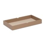 CONJUNTO COM 2 BANDEJAS ORGANIZADORAS BEGE - Imagem 2