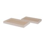 KIT BANDEJAS ORGANIZADORAS BEGE NATURAL