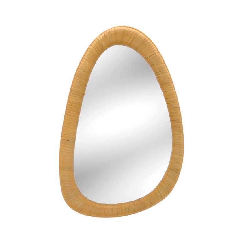 809-014 ESPELHO RATTAN NATURAL - Imagem 1