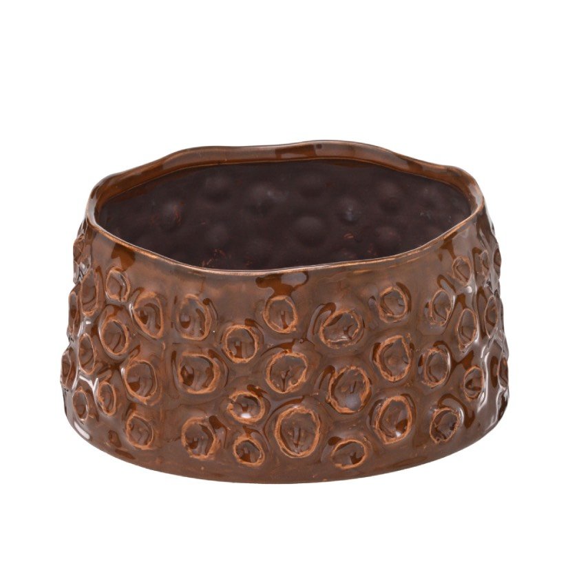 845-004 CACHEPOT RELEVOS - Imagem 1